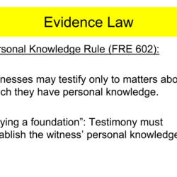 Federal rules of evidence flashcards