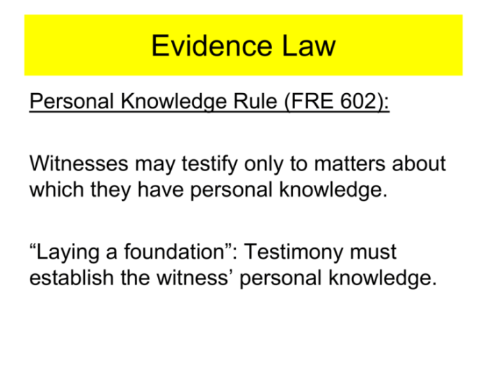 Federal rules of evidence flashcards