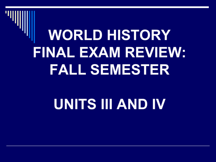 U.s. history final exam semester 2