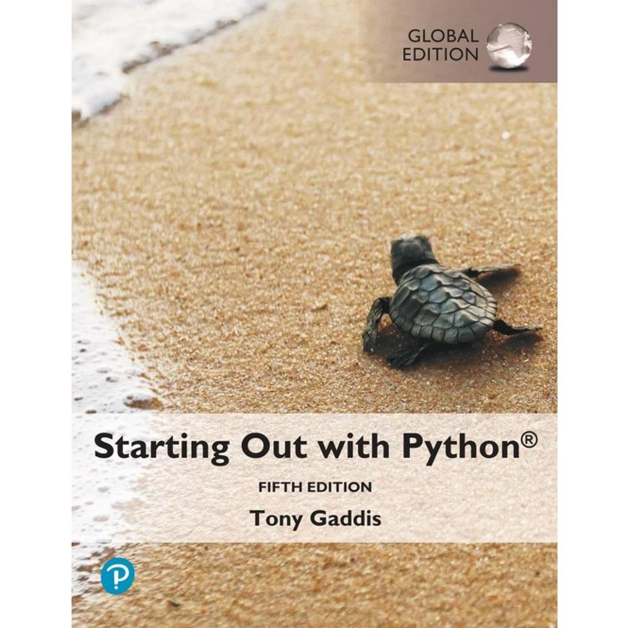 Starting out with python 4th edition pdf