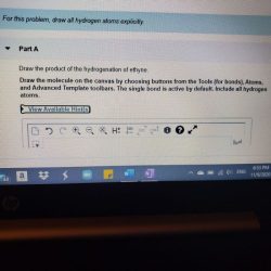 Hydrogenation answer solved problem