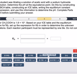 Acid unknown titration solution hydroxide sodium standardized